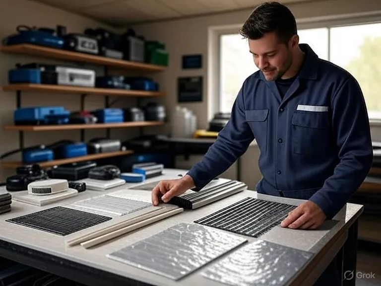 Materialval för Ventilatorbeklädnad Materialval för Ventilatorbeklädnad